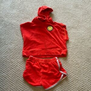 Hundred peices Terry outfit
